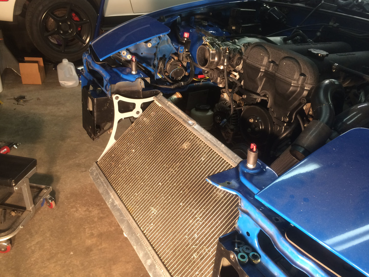 Mazda Miata (NA) V-Mount Radiator Bracket Kit