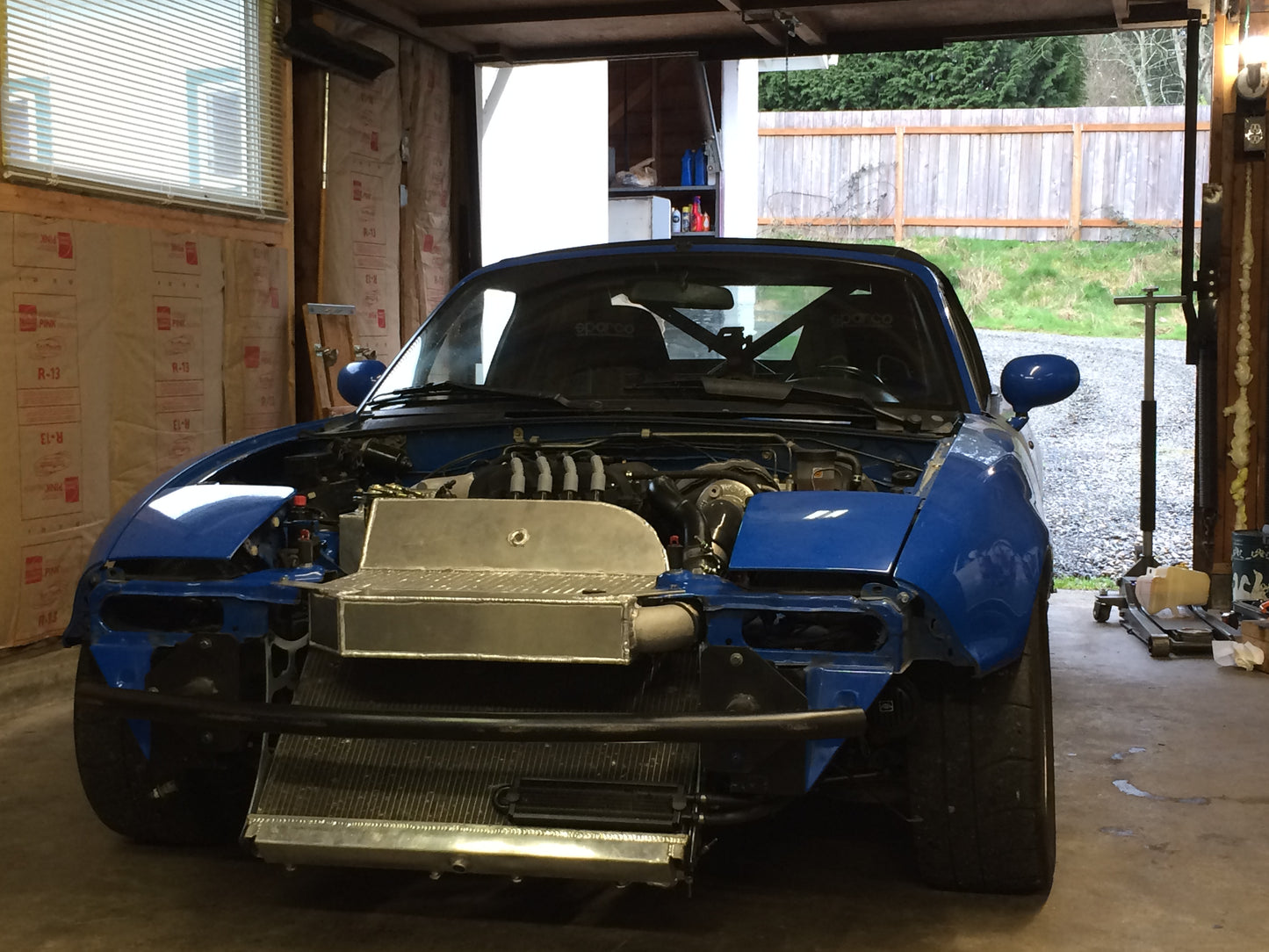 Mazda Miata (NA) V-Mount Radiator Bracket Kit