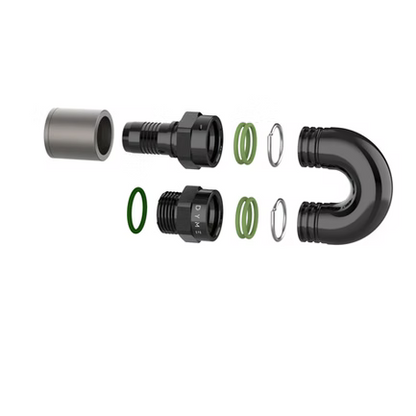Dyme FATBOY D-Type Crimp-On ORB Swivel