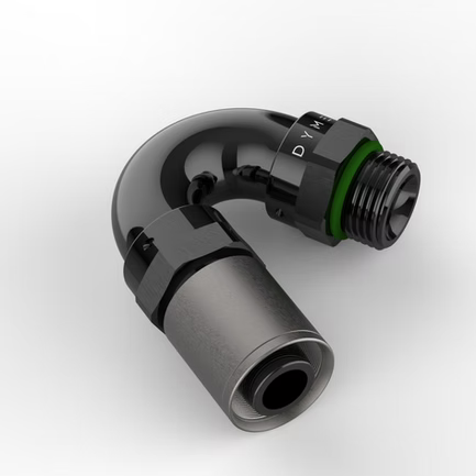 Dyme FATBOY D-Type Crimp-On ORB Swivel
