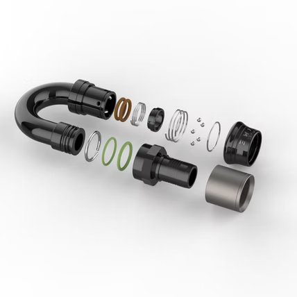 Dyme PRO/SPEC A-Type Crimped Swivel (BLACK TOP)
