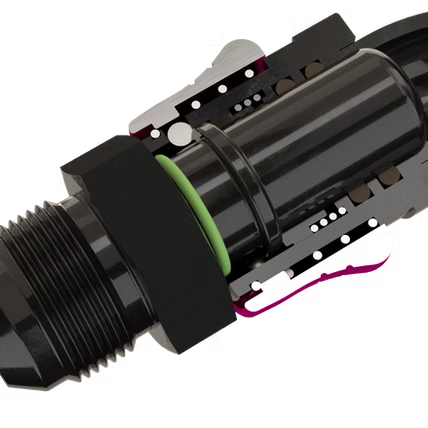 Dyme PRO/SPEC A-Type Crimped Swivel (PS PURPLE)