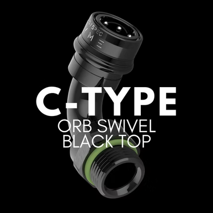 Dyme PRO/SPEC C-Type ORB Swivel (BLACK TOP)