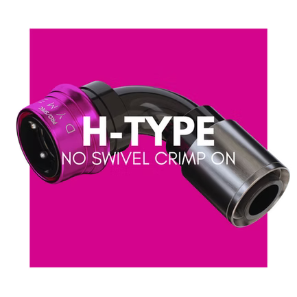 Dyme PRO/SPEC H-Type Ultra Sport Crimp-On (PS PURPLE)