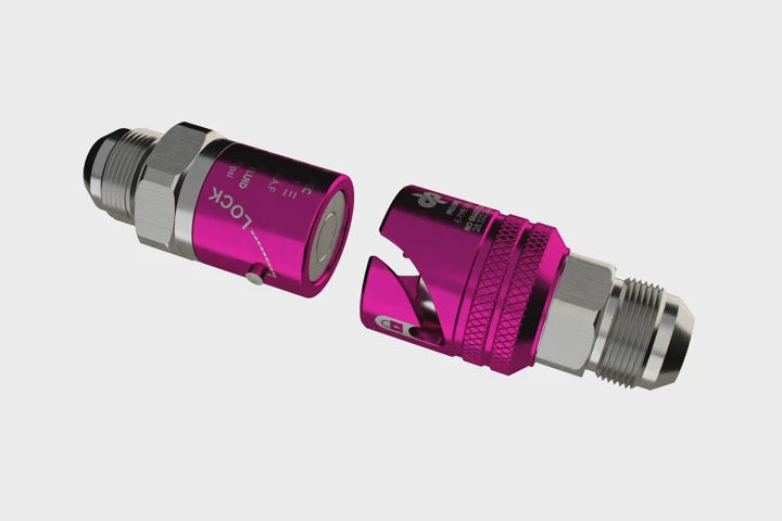 Dyme PRO/SPEC E-Type Bayonet Dry Break (PS PURPLE)